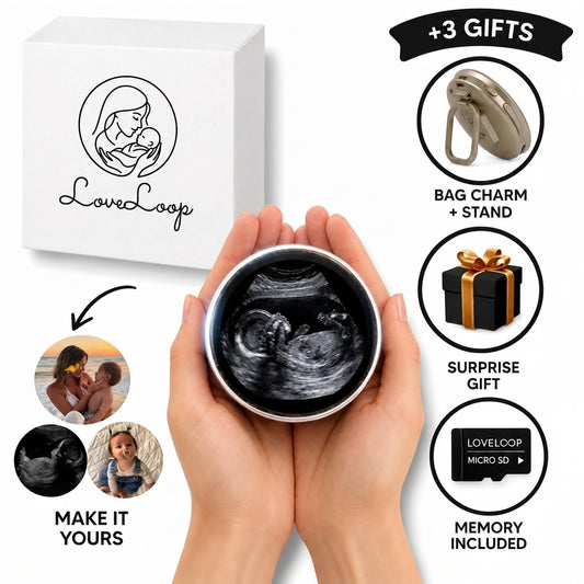LoveLoop™ - The cutest keepsake of your baby’s ultrasound